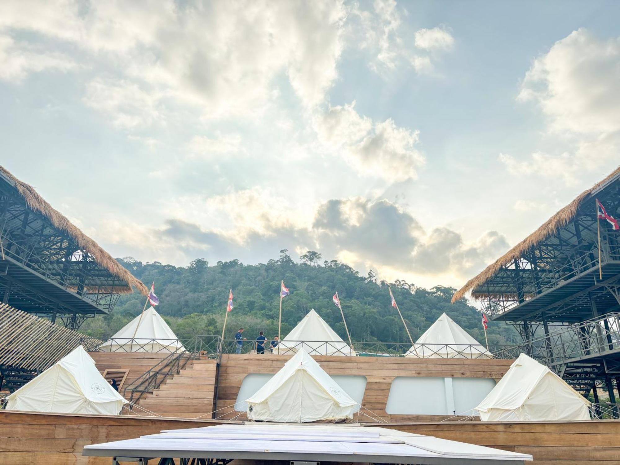 Thailand Mountain Phuket Luksustelt *